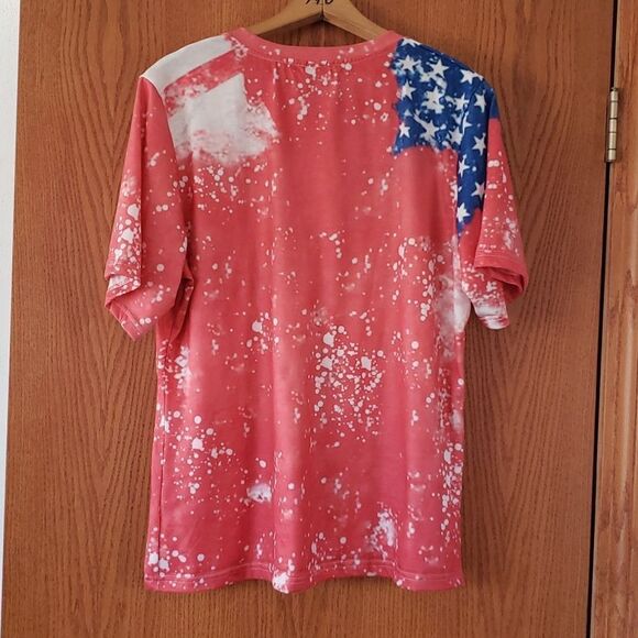 Patriotic "Try That in a Small Town" Ladies T-Shirt Sz XXL - Picture 2 of 2